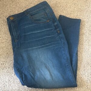 Democracy Classic Indigo Straight Leg Jeans